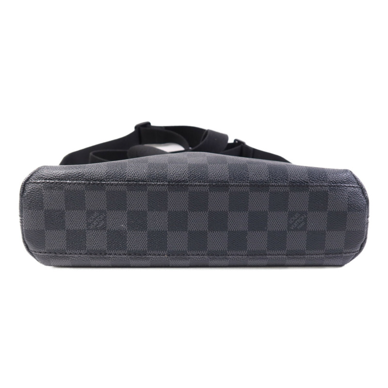 LOUIS VUITTON Damier Graphite Mick PM銀扣肩背袋-3