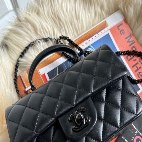 香奈兒mini coco all black