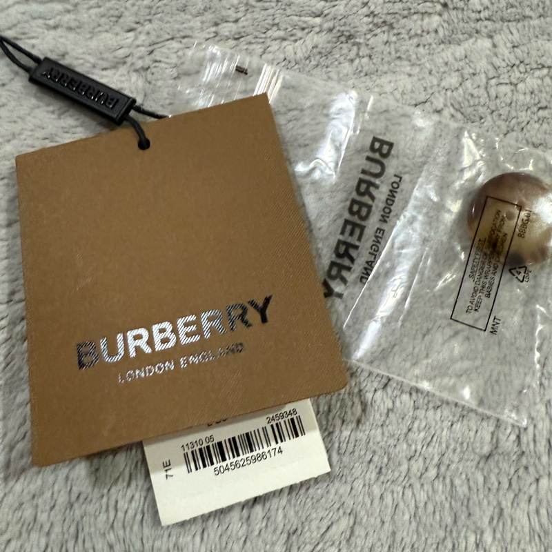 Burberry 棉羊毛開衫 鬆弛百搭 義大利製造-7