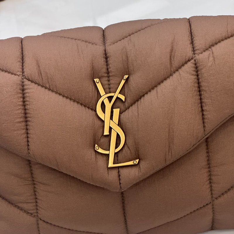*SHIHNA名牌精品* YSL Saint Laurent Puffer 尼龍鏈條包-1
