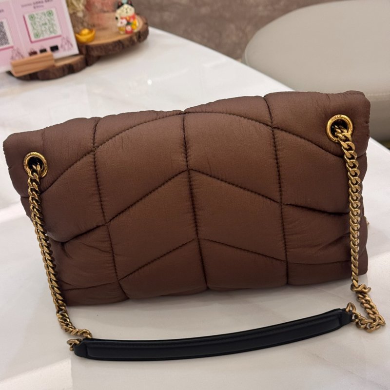 *SHIHNA名牌精品* YSL Saint Laurent Puffer 尼龍鏈條包-2