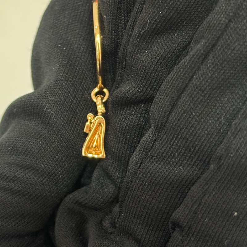 Hermes 18K玫瑰金帶鑽Kelly戒指-6