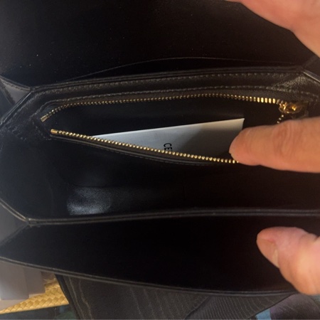 TEEN TRIOMPHE亮澤牛皮革手袋-12