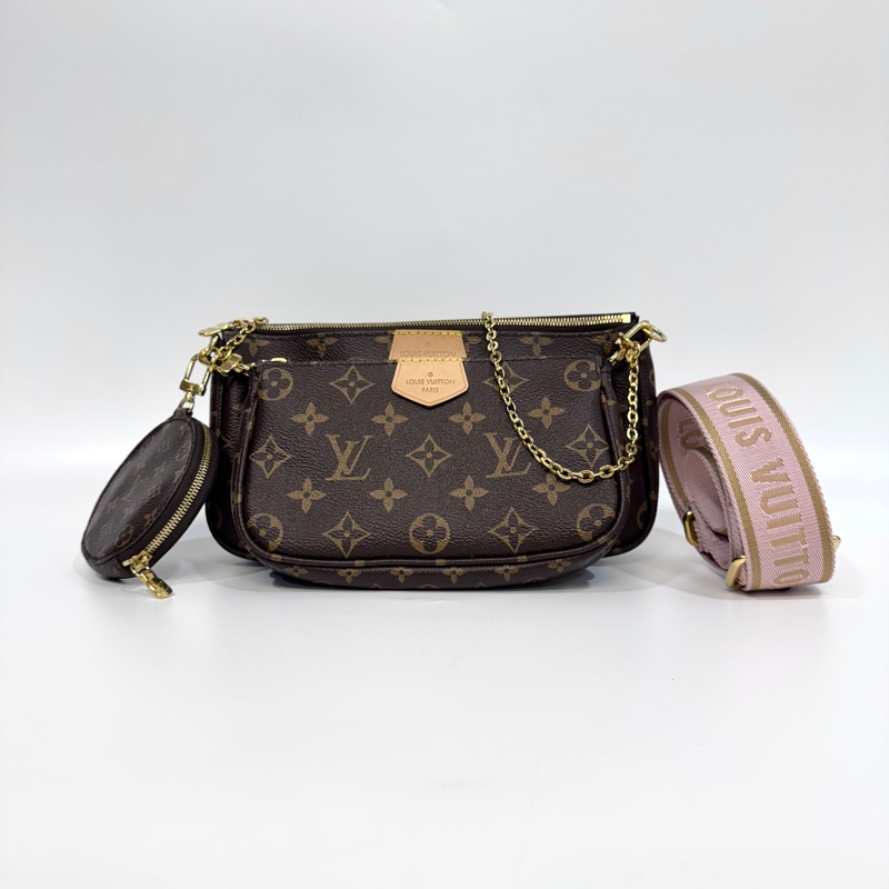 🤎路易威登五用包LV原花粉背帶五用麻將包 M44840-2