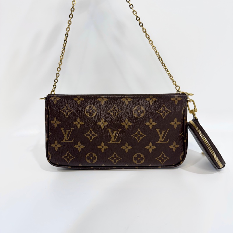 🤎路易威登五用包LV原花粉背帶五用麻將包 M44840-4