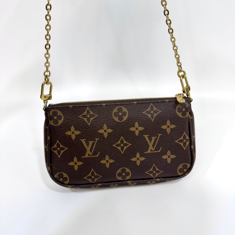 🤎路易威登五用包LV原花粉背帶五用麻將包 M44840-9