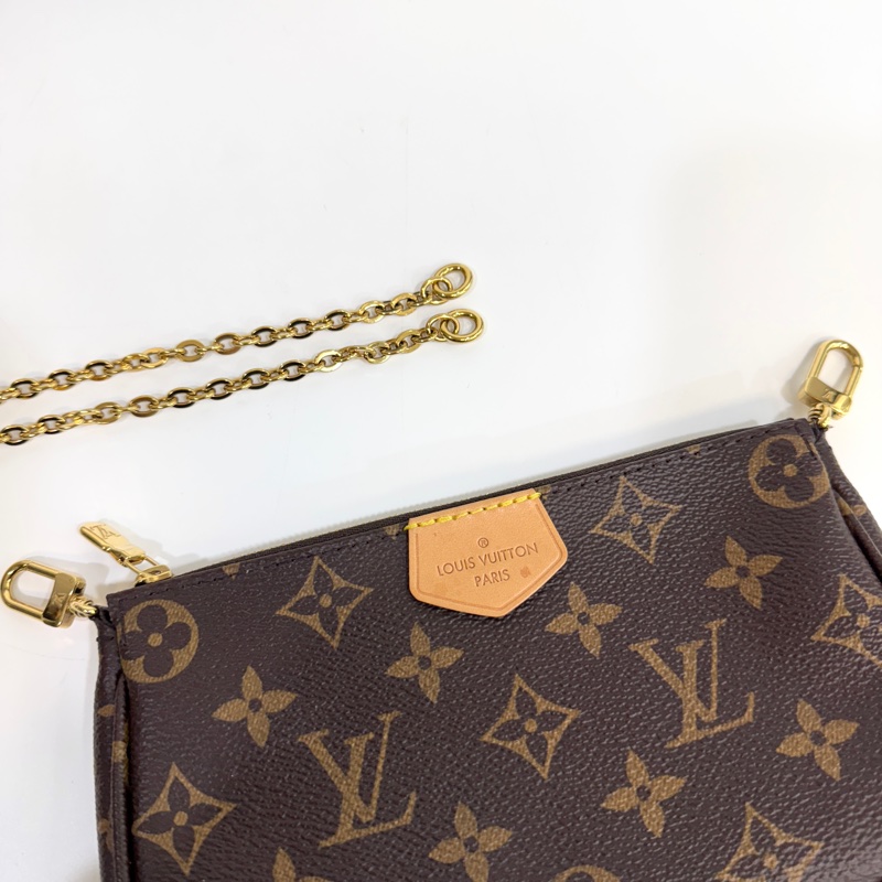 🤎路易威登五用包LV原花粉背帶五用麻將包 M44840-18