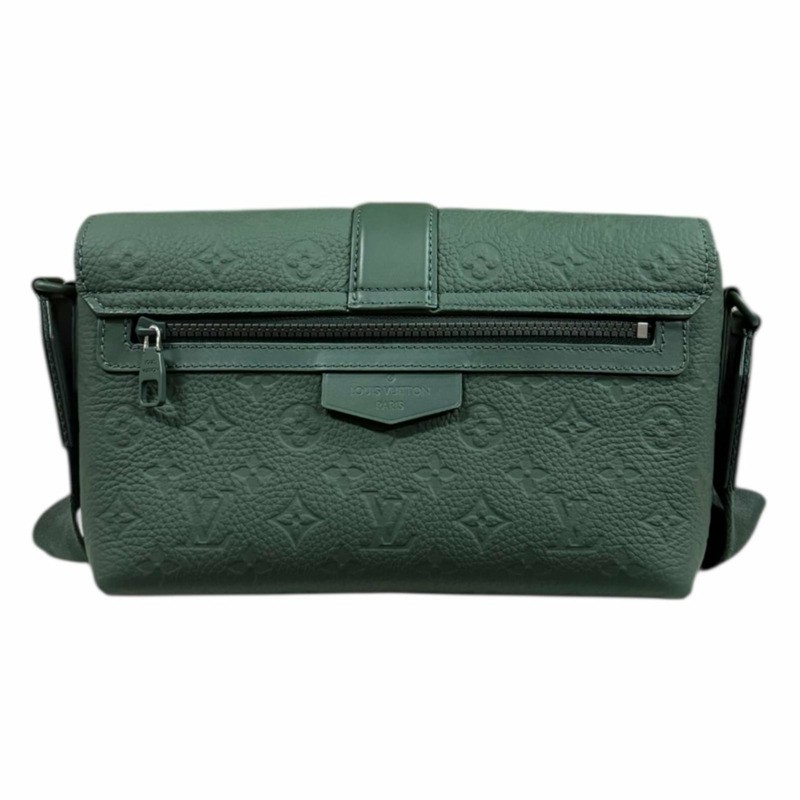 二手路易威登 S-Cape 斜背包/肩背包，M24439，綠色，男女通用。-2