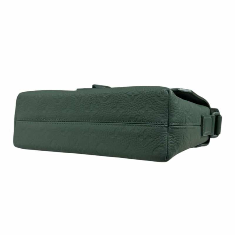 二手路易威登 S-Cape 斜背包/肩背包，M24439，綠色，男女通用。-4