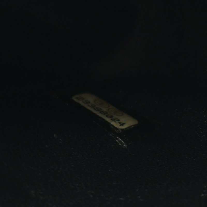 香奈兒迷你20 V型縫線人字紋肩背包 A69900 羊皮 黑色 二手 金色五金-4