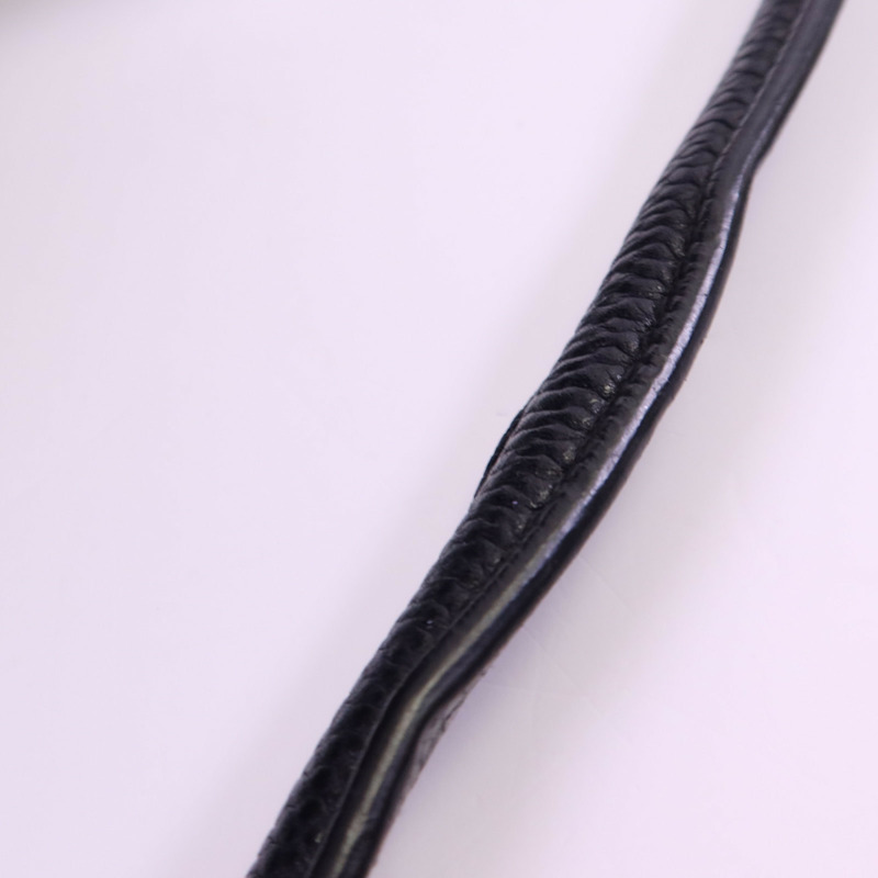 CHANEL 牛皮皮革Tote Bag銀扣鏈帶肩背袋-15