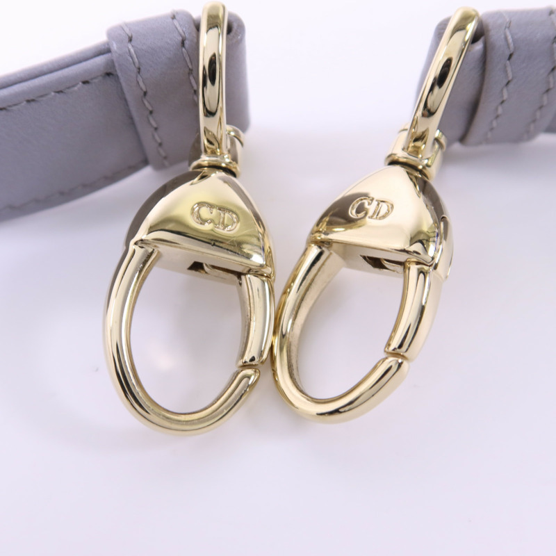 Dior 羊皮皮革Lady Dior Medium金扣手挽肩背兩用袋-11