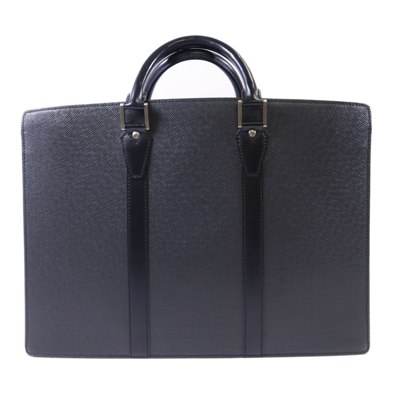 LOUIS VUITTON Taiga Porte-Documents銀扣公事包-1
