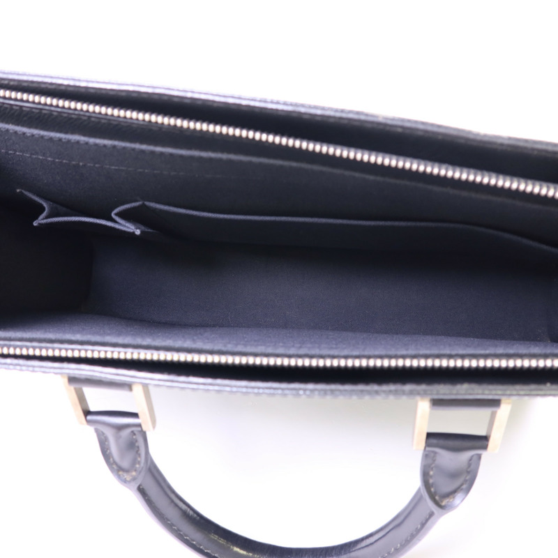 LOUIS VUITTON Taiga Porte-Documents銀扣公事包-5