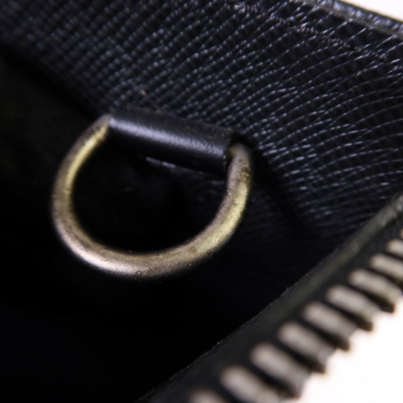 LOUIS VUITTON Taiga Porte-Documents銀扣公事包-11