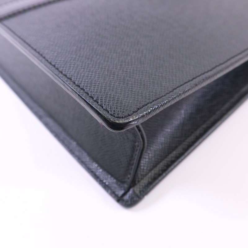 LOUIS VUITTON Taiga Porte-Documents銀扣公事包-12
