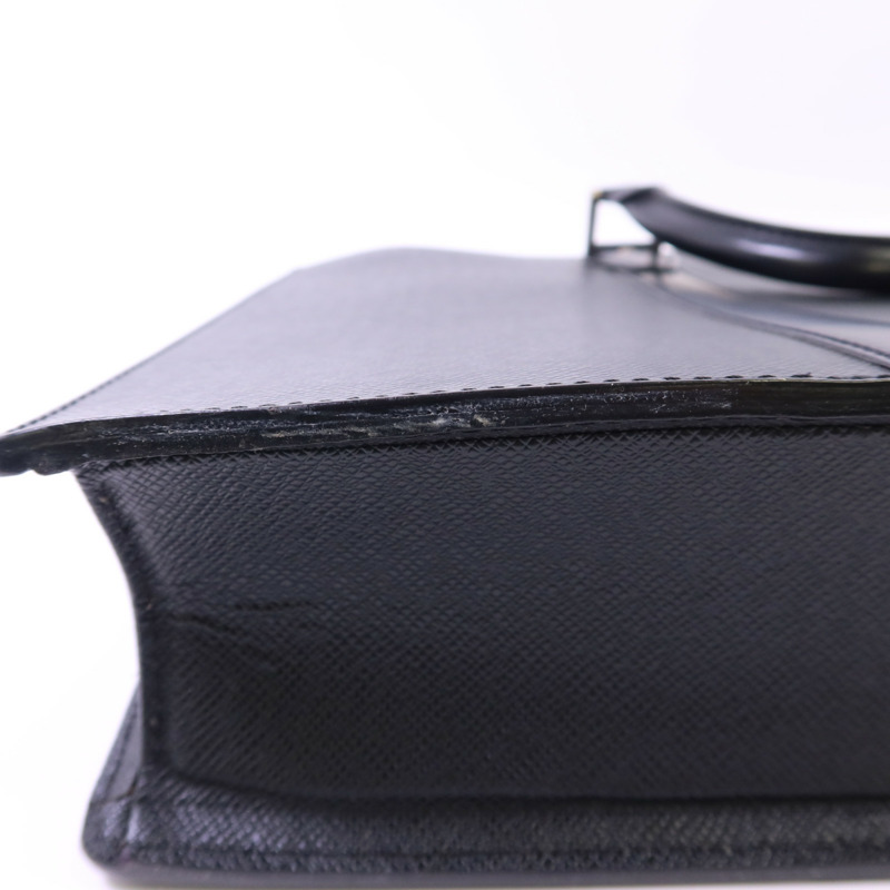 LOUIS VUITTON Taiga Porte-Documents銀扣公事包-16