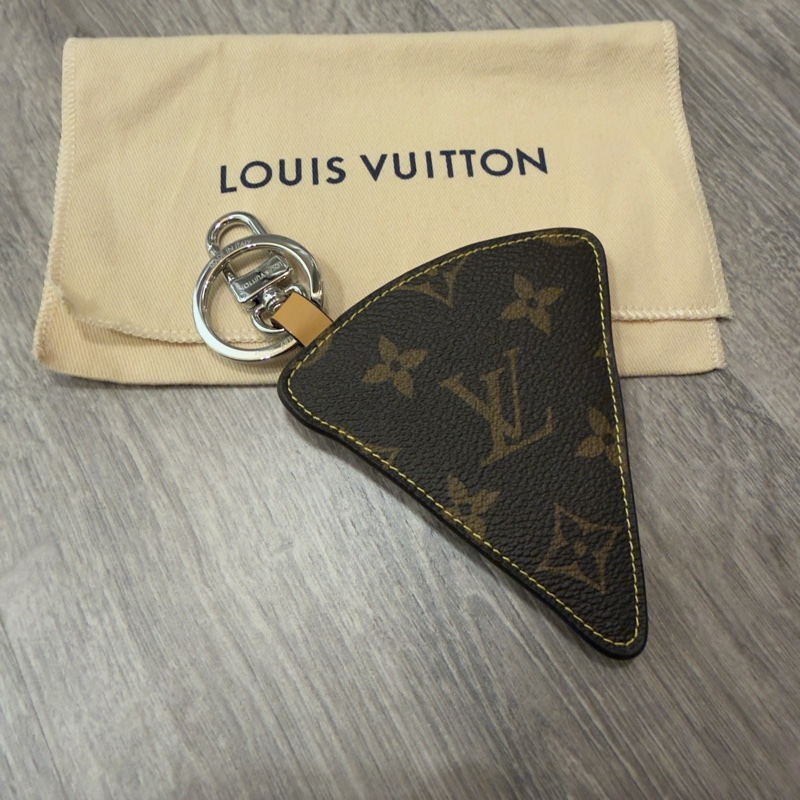 LOUIS VUITTON Monogram Pizza Bag Charm / Key Holder（Monogram 披薩包飾/鑰匙圈）-6