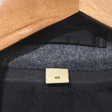 Burberry男灰色大衣-9