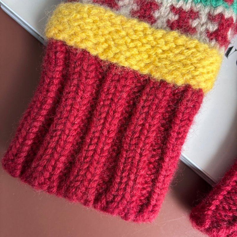 ::MONCLER:: 聖誕節風格 超可愛冬季手套 秋冬款-7