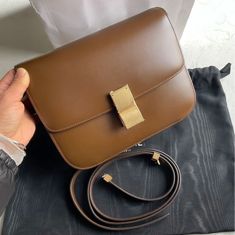 🈶購證❤️celine #焦糖色 #teen #box #豆腐包 中號