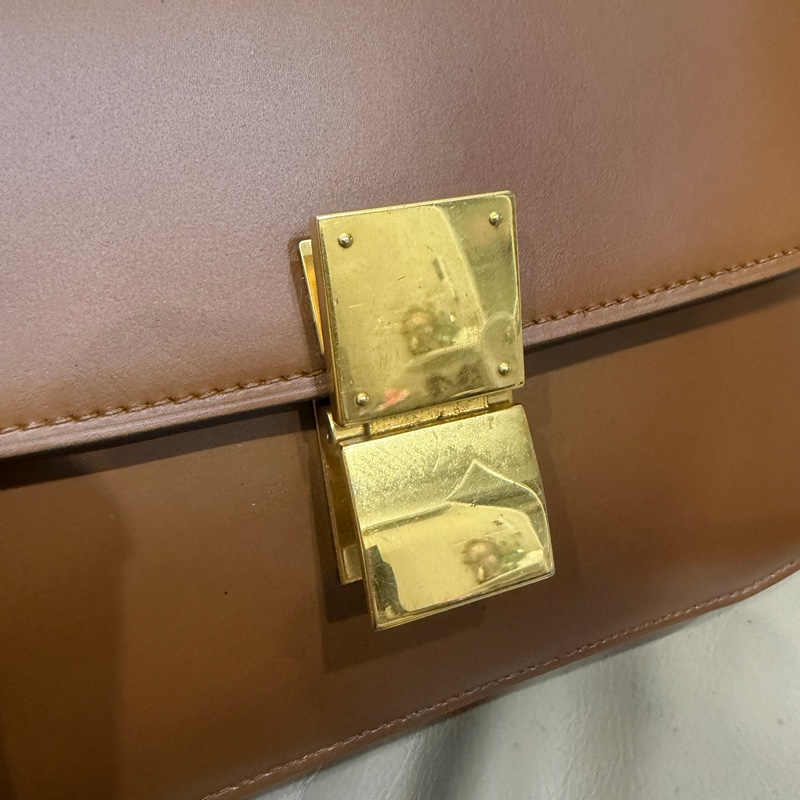 🈶購證❤️celine #焦糖色 #teen #box #豆腐包 中號-9