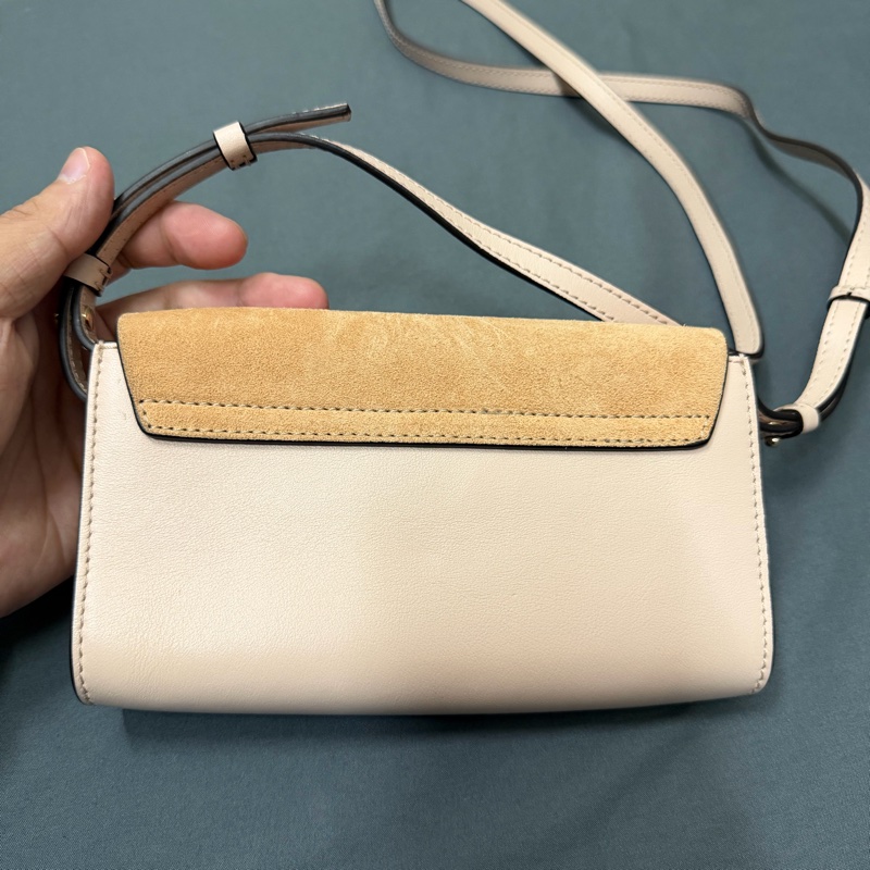 Chole Mini Woc 小牛皮拼接鏈條肩背包-1