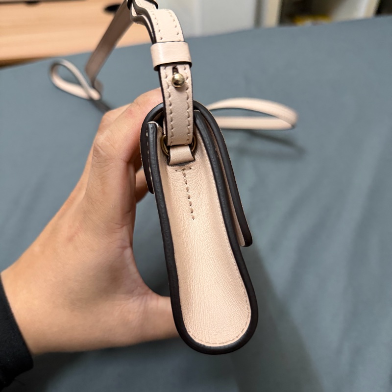 Chole Mini Woc 小牛皮拼接鏈條肩背包-4