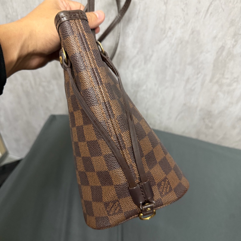 Lv Neverfull PM 小號 棋盤格托特包(N40600)-2