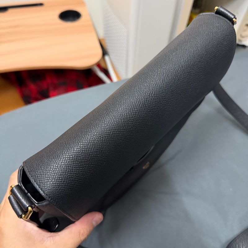 Celine中號Trotter馬鞍單肩包/斜背包-5