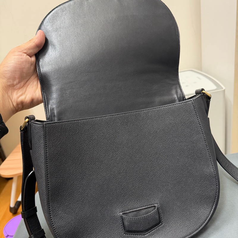 Celine中號Trotter馬鞍單肩包/斜背包-7