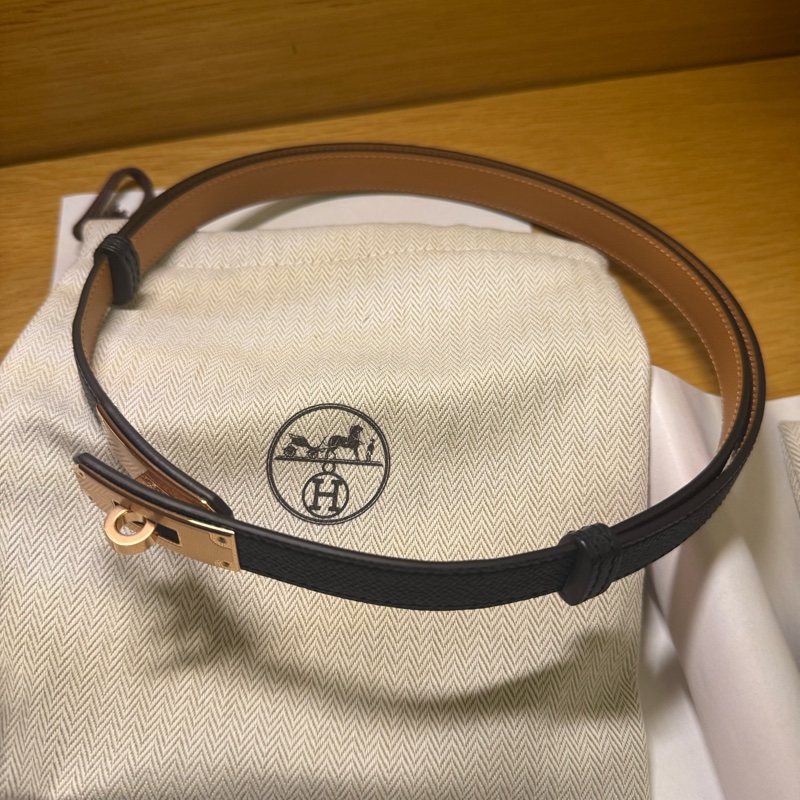 愛馬仕 凱莉皮帶 腰帶-1