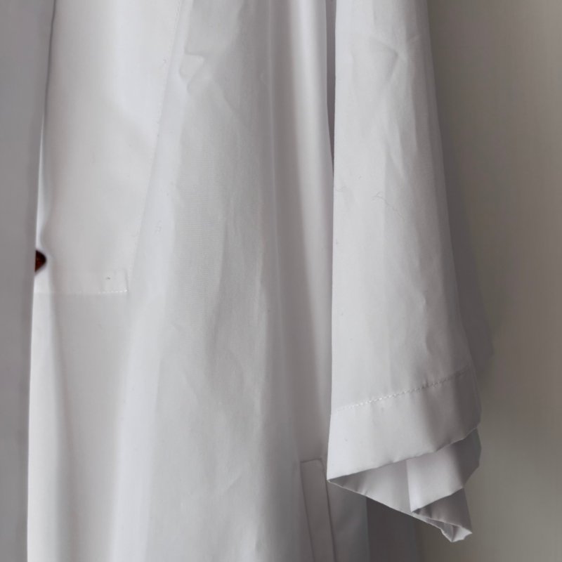 ::GUCCI:: 設計感 白色馬銜釦造型 新款開襟襯衫 造型襯衫 男女皆可-7