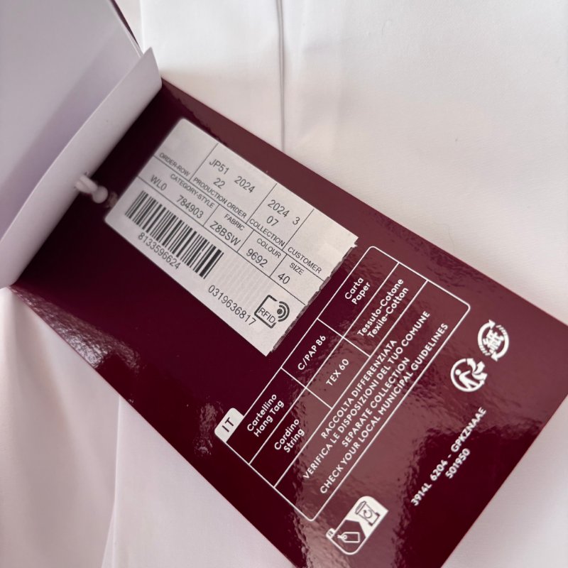 ::GUCCI:: 設計感 白色馬銜釦造型 新款開襟襯衫 造型襯衫 男女皆可-14