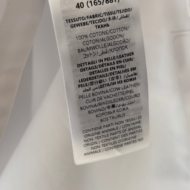 ::GUCCI:: 設計感 白色馬銜釦造型 新款開襟襯衫 造型襯衫 男女皆可-19