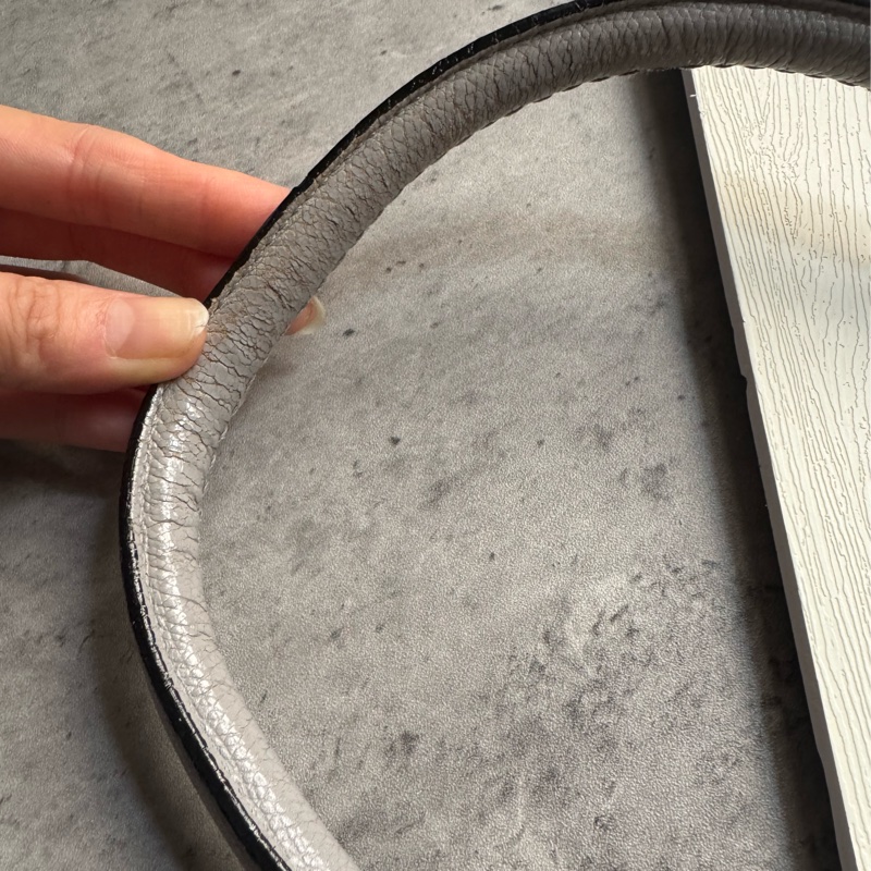 Valextra 灰色真皮包 腋下包 手提包 電腦包 意大利製-15