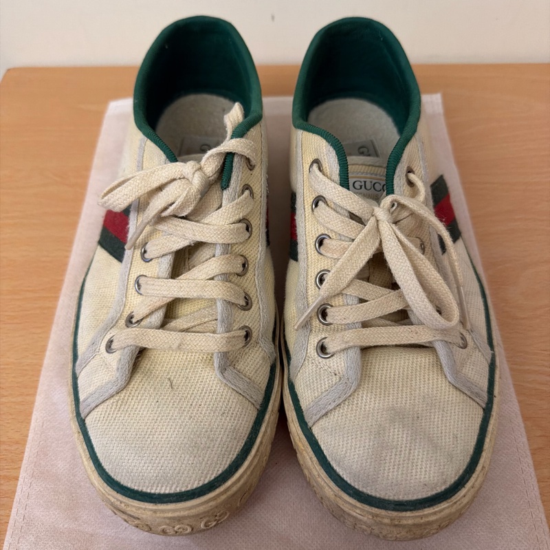 Gucci tennis 1977 尺寸6 EU40cm 25-25.5cm-5