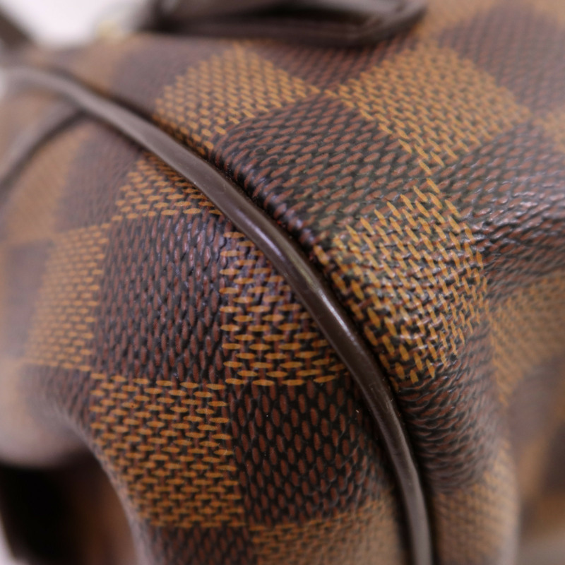 LOUIS VUITTON Damier Rivington PM金扣手挽袋-5