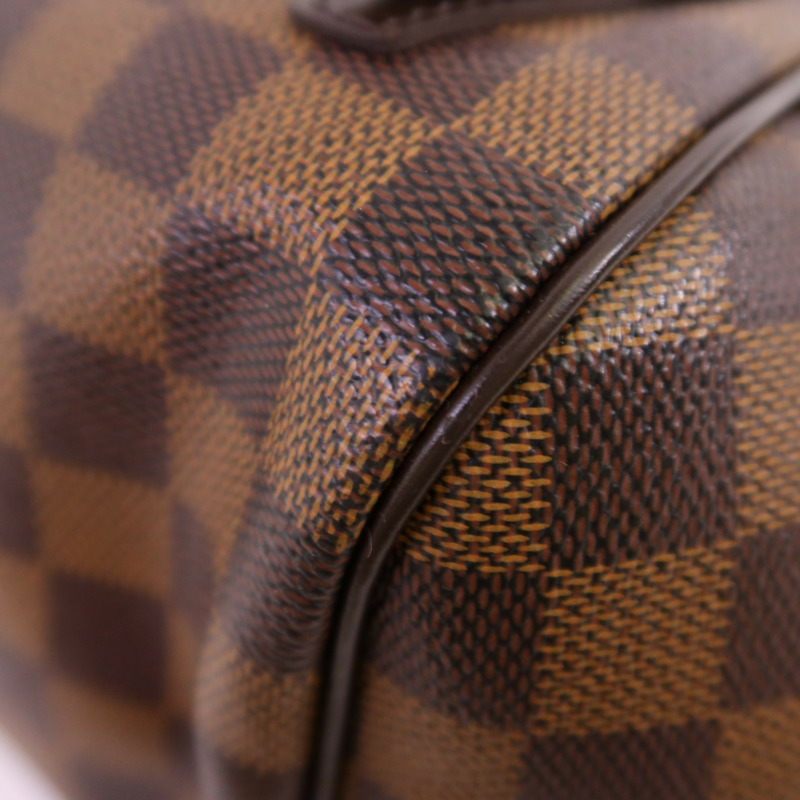 LOUIS VUITTON Damier Rivington PM金扣手挽袋-8