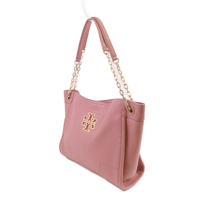 Tory Burch 牛皮皮革Chain Tote Bag金扣鏈帶肩背袋-2