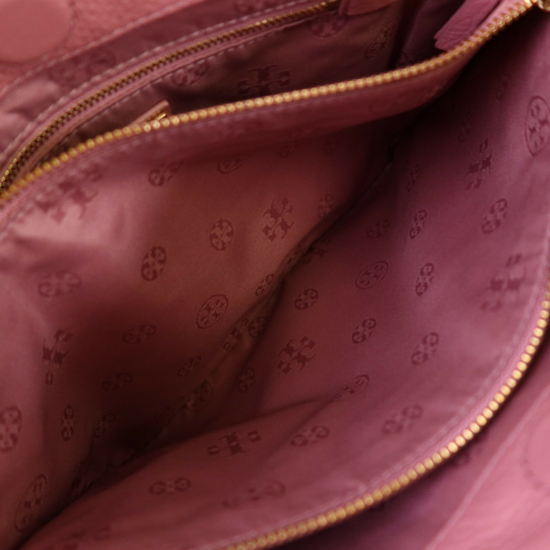 Tory Burch 牛皮皮革Chain Tote Bag金扣鏈帶肩背袋-14