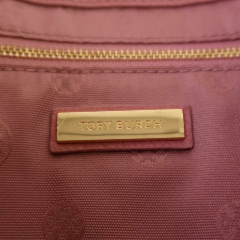 Tory Burch 牛皮皮革Chain Tote Bag金扣鏈帶肩背袋-15