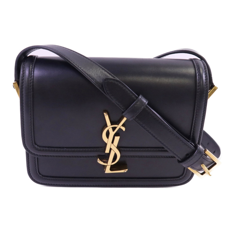 SAINT LAURENT 牛皮皮革Paris Solferino金扣肩背袋-0