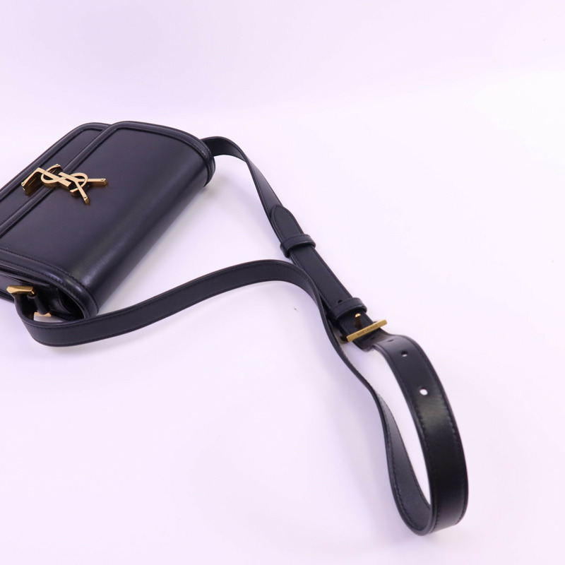 SAINT LAURENT 牛皮皮革Paris Solferino金扣肩背袋-4