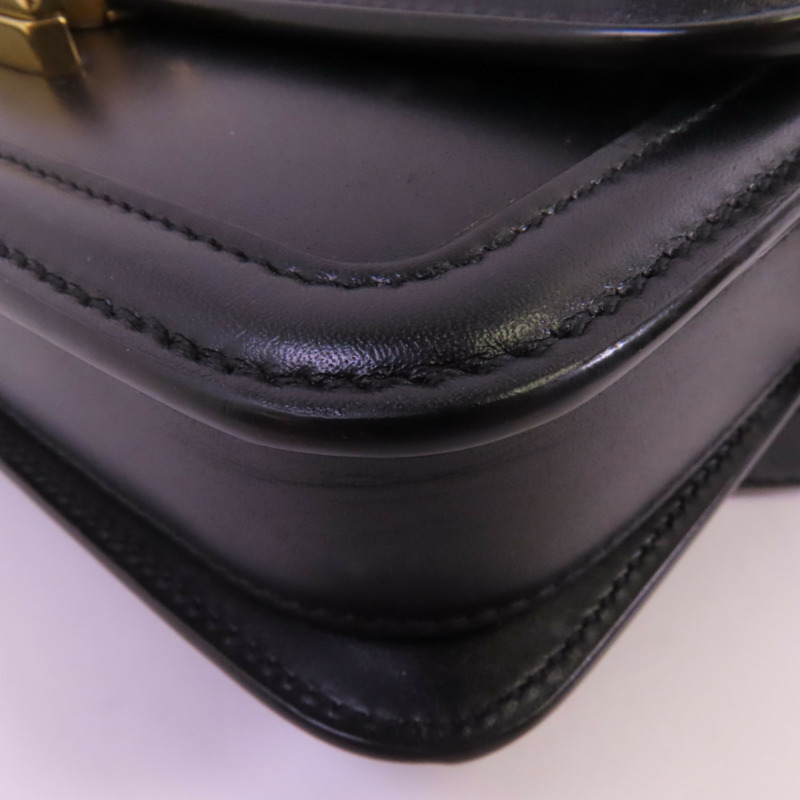 SAINT LAURENT 牛皮皮革Paris Solferino金扣肩背袋-6