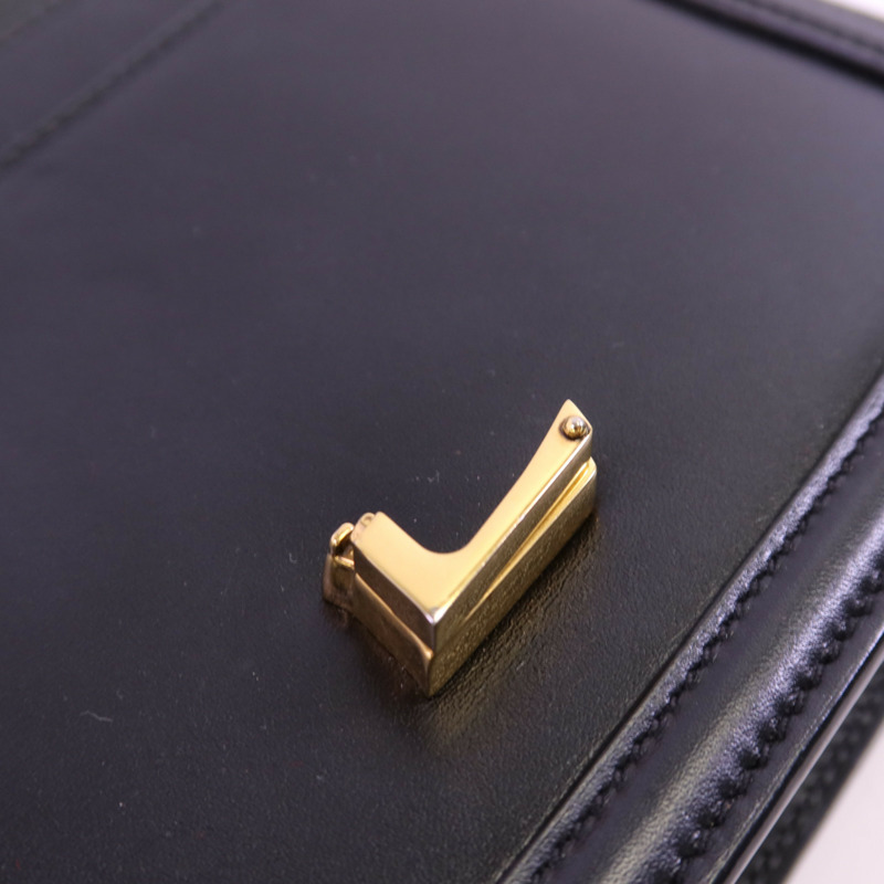 SAINT LAURENT 牛皮皮革Paris Solferino金扣肩背袋-12