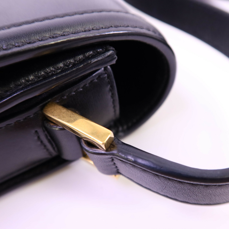 SAINT LAURENT 牛皮皮革Paris Solferino金扣肩背袋-18