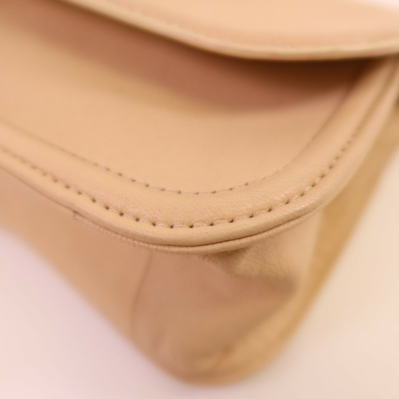 SEE BY CHLOE 牛皮皮革Chain Shoulder金扣鏈帶肩背袋-6