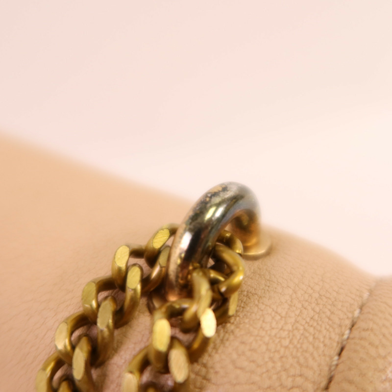 SEE BY CHLOE 牛皮皮革Chain Shoulder金扣鏈帶肩背袋-10