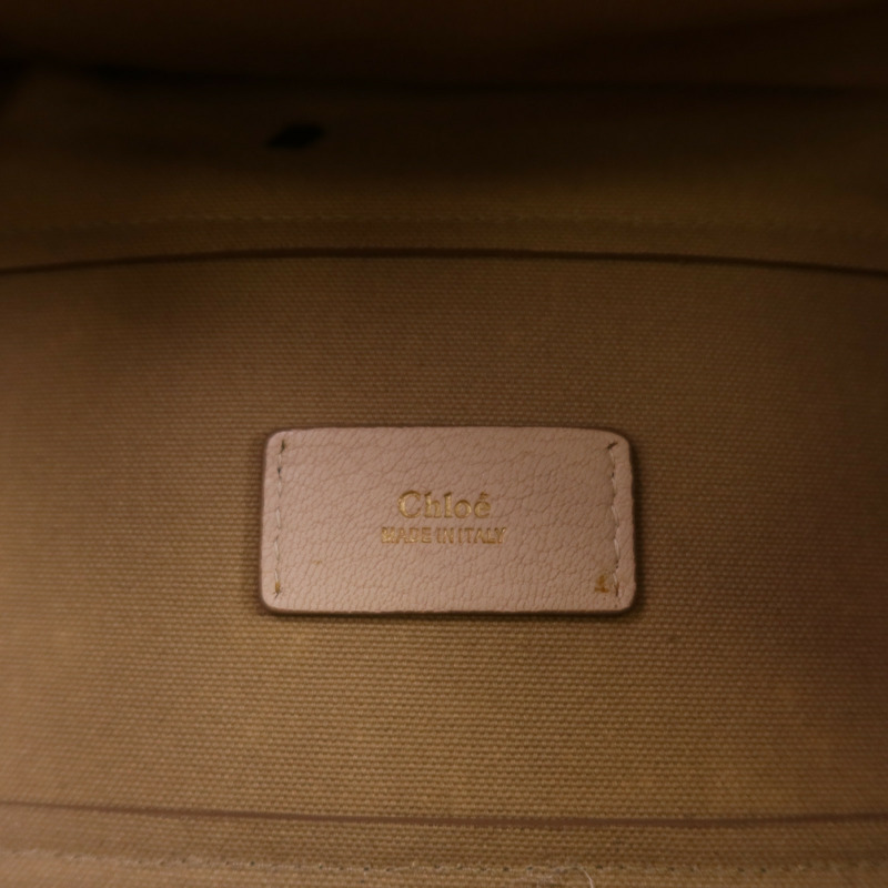 Chloe 牛皮皮革Everstone金扣手挽肩背兩用袋-16